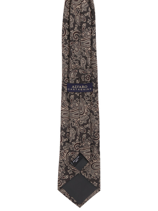 Alvaro Castagnino Brown Coloured Necktie for Men