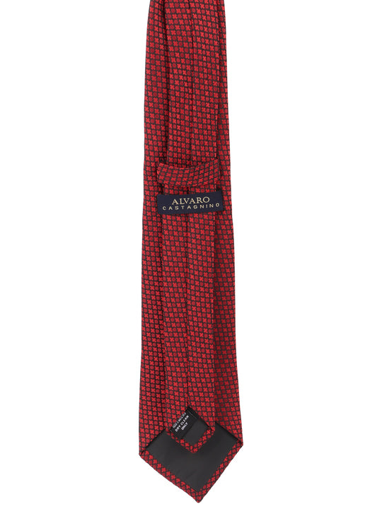 Alvaro Castagnino Maroon Coloured Necktie for Men