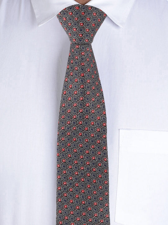 Alvaro Castagnino Maroon Coloured Necktie for Men