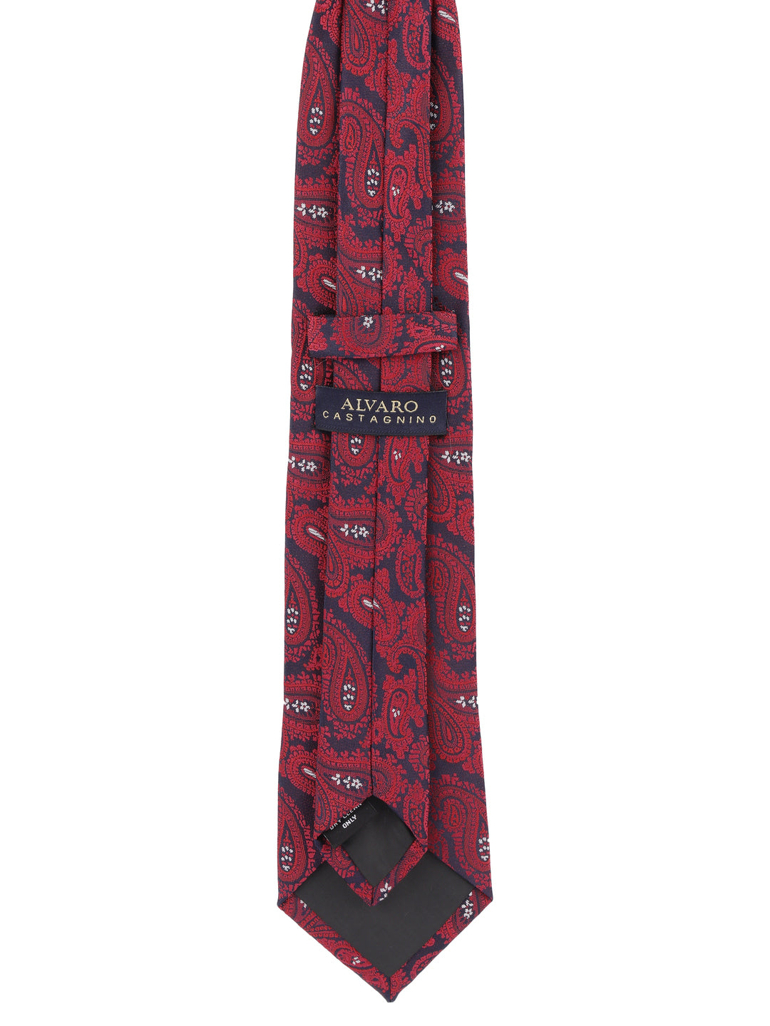 Alvaro Castagnino Maroon Coloured Necktie for Men