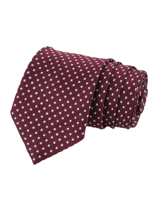 Alvaro Castagnino Maroon Coloured Necktie for Men