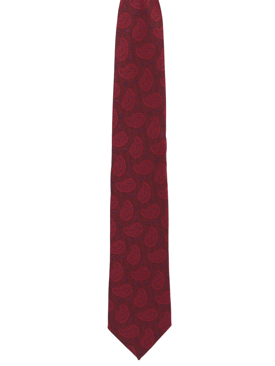 Alvaro Castagnino Maroon Coloured Necktie for Men
