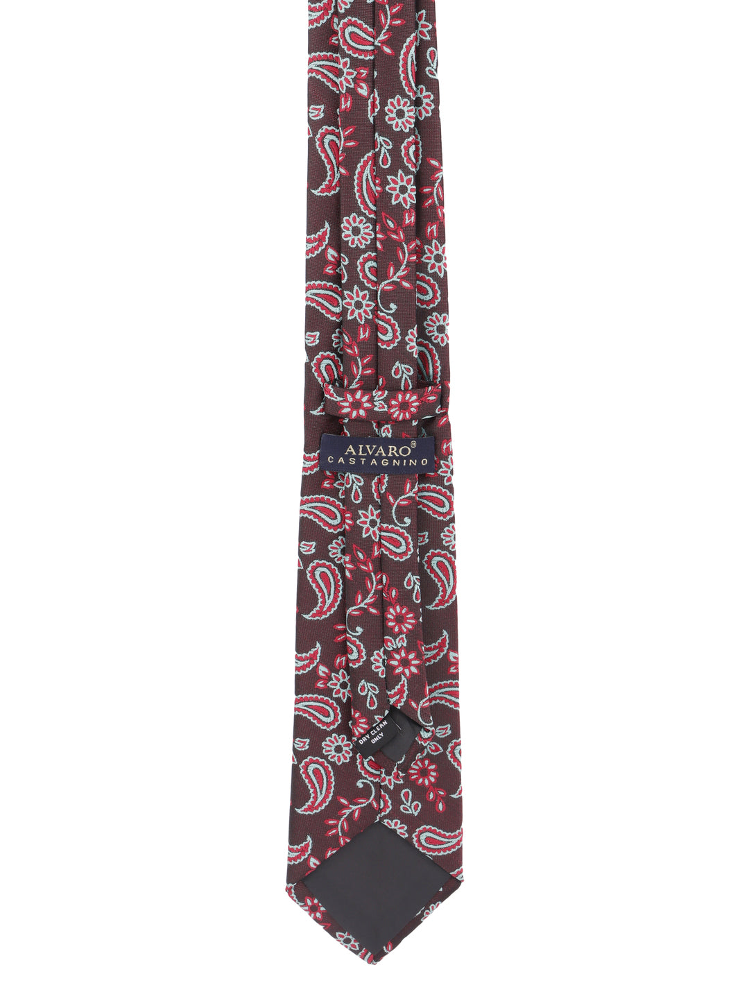 Alvaro Castagnino Maroon Coloured Necktie for Men