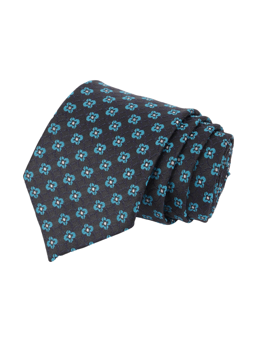 Alvaro Castagnino Black & Blue Coloured Necktie for Men