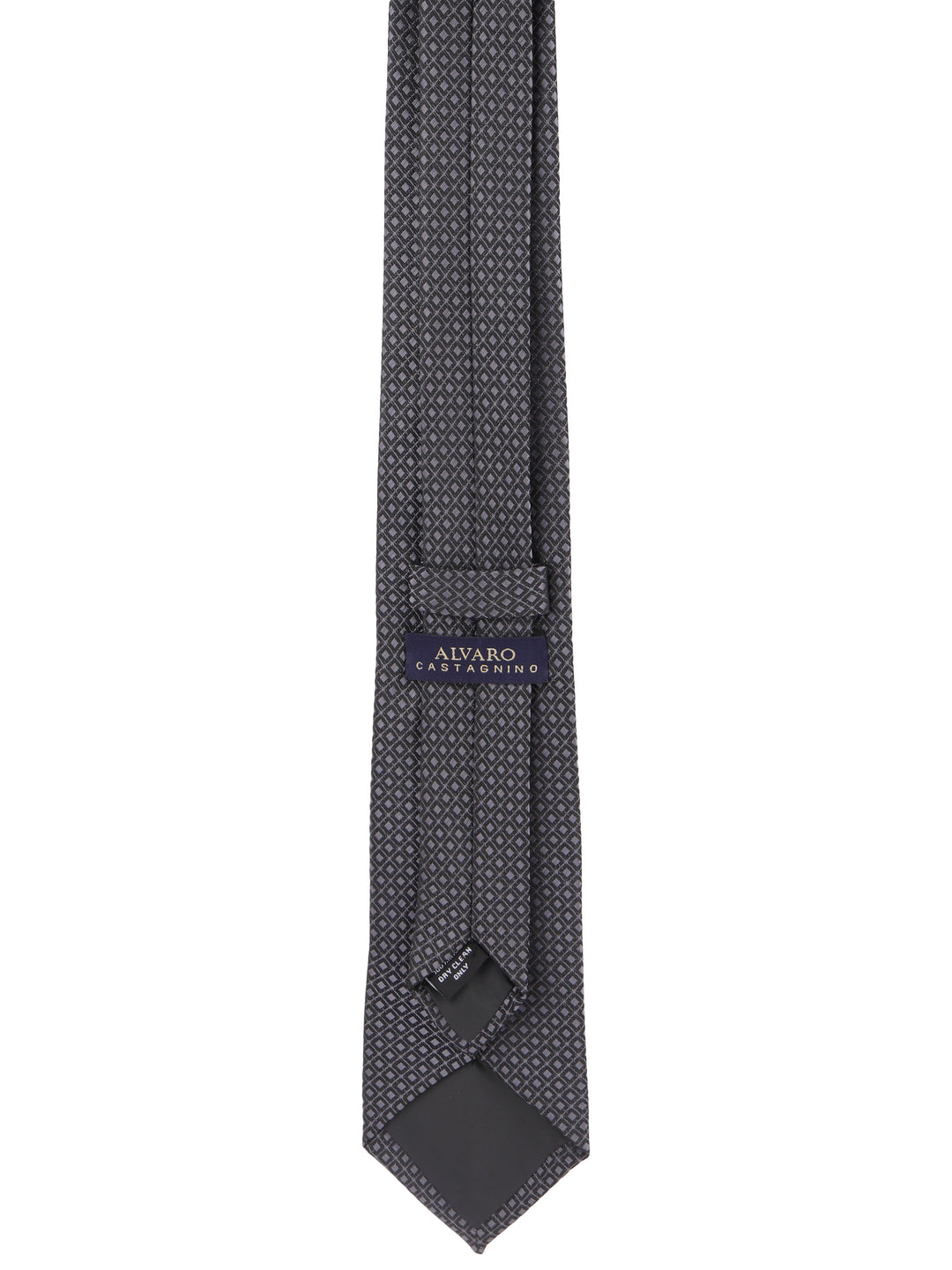 Alvaro Castagnino Grey  Coloured Necktie for Men