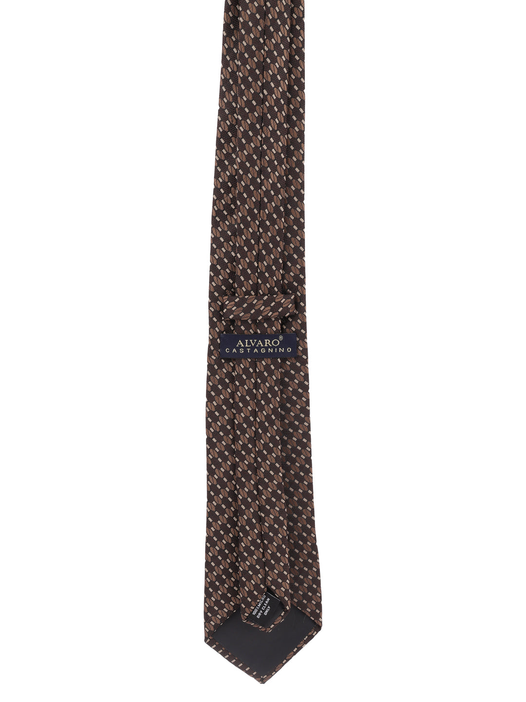 Alvaro Castagnino Brown Coloured Necktie for Men