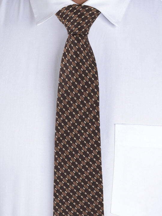 Alvaro Castagnino Brown Coloured Necktie for Men