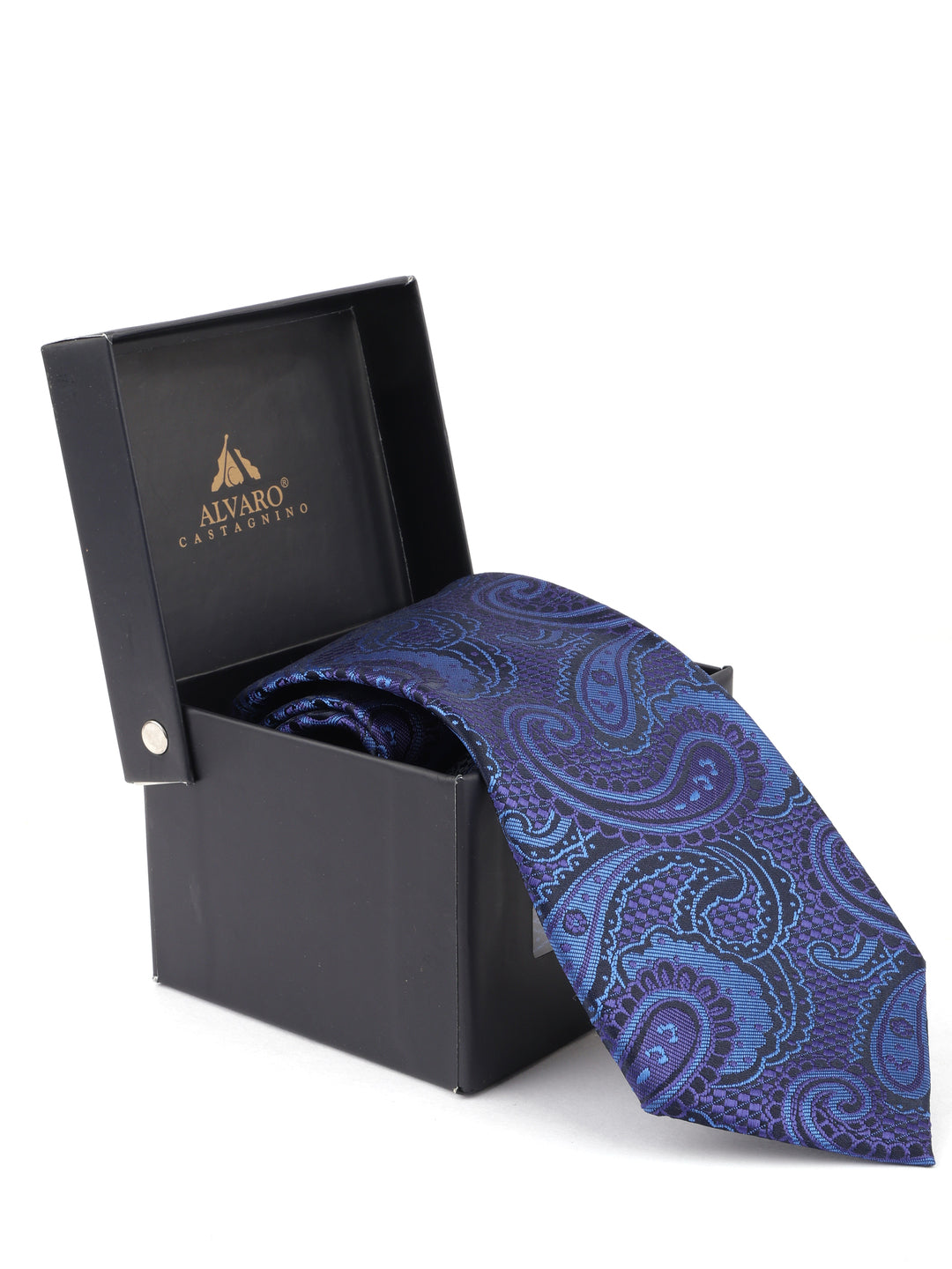 Alvaro Castagnino Blue Coloured Necktie for Men