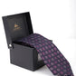 Alvaro Castagnino Purple Coloured Necktie for Men