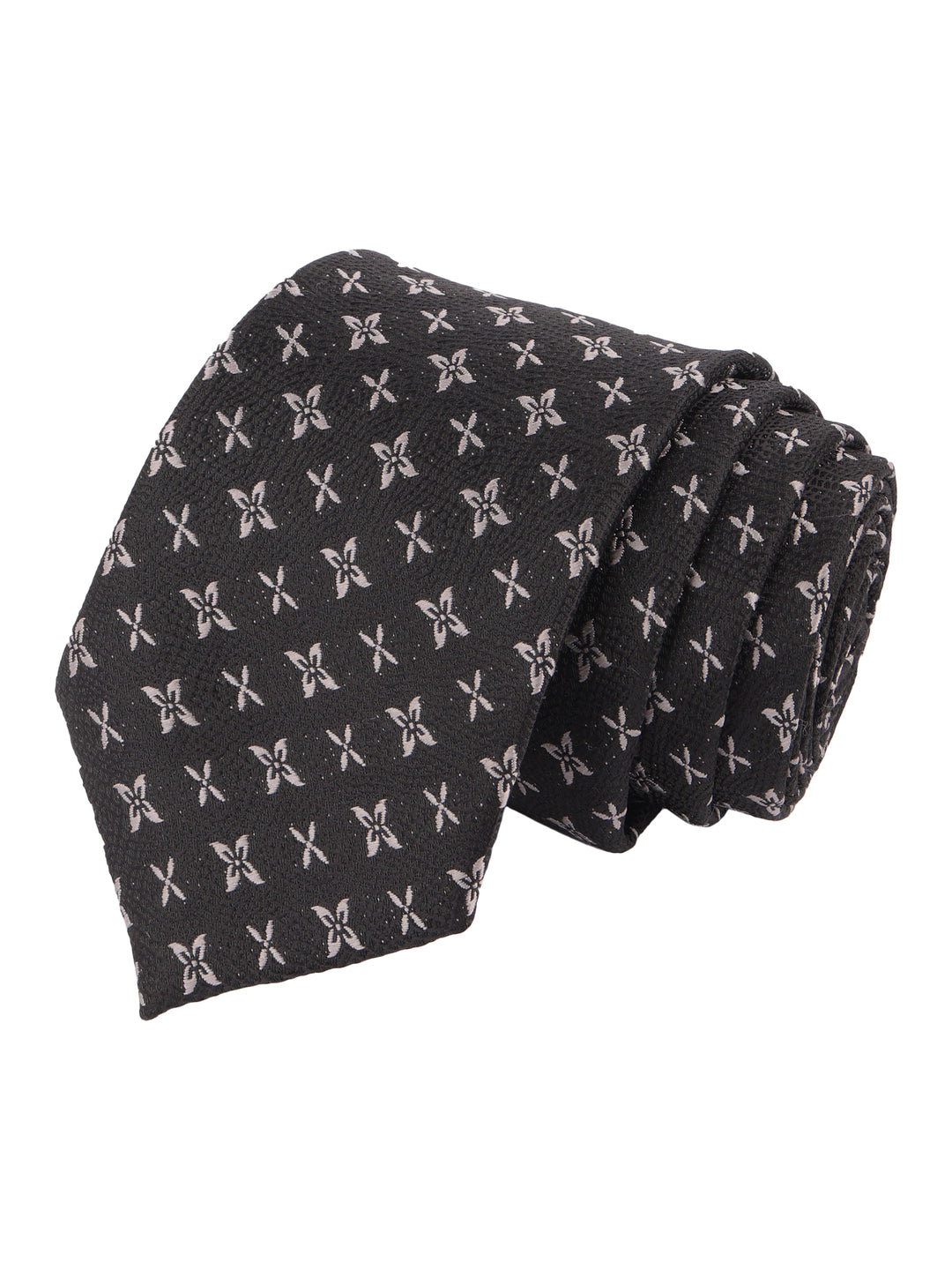 Alvaro Castagnino Black & Brown Coloured Necktie for Men