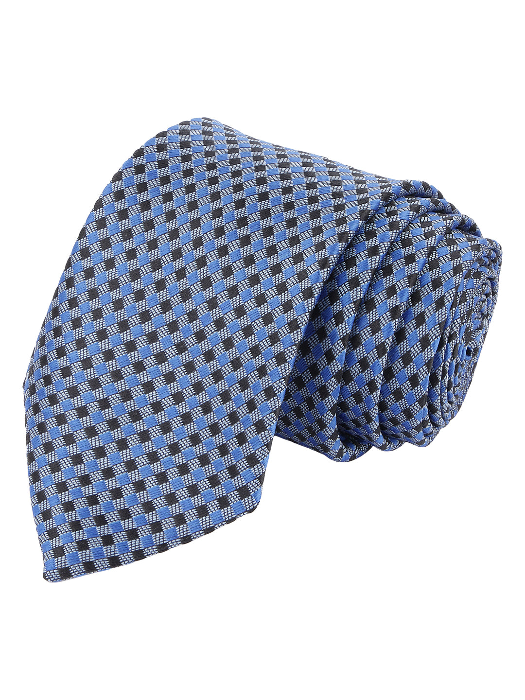 Alvaro Castagnino Black & Grey & Blue Coloured Necktie for Men