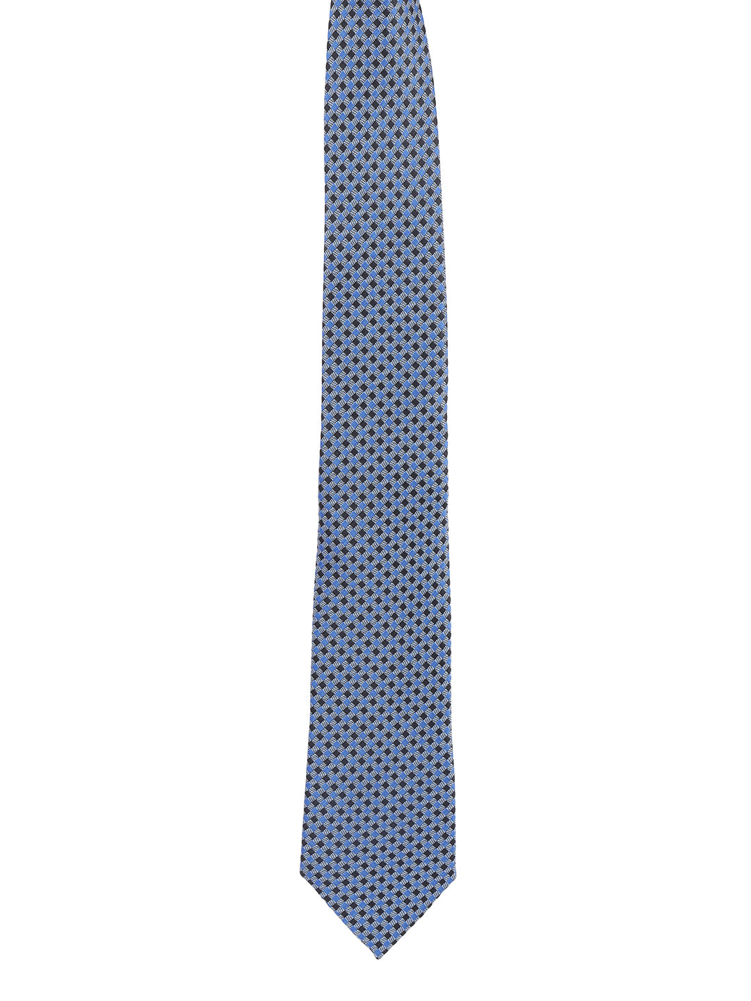 Alvaro Castagnino Black & Grey & Blue Coloured Necktie for Men
