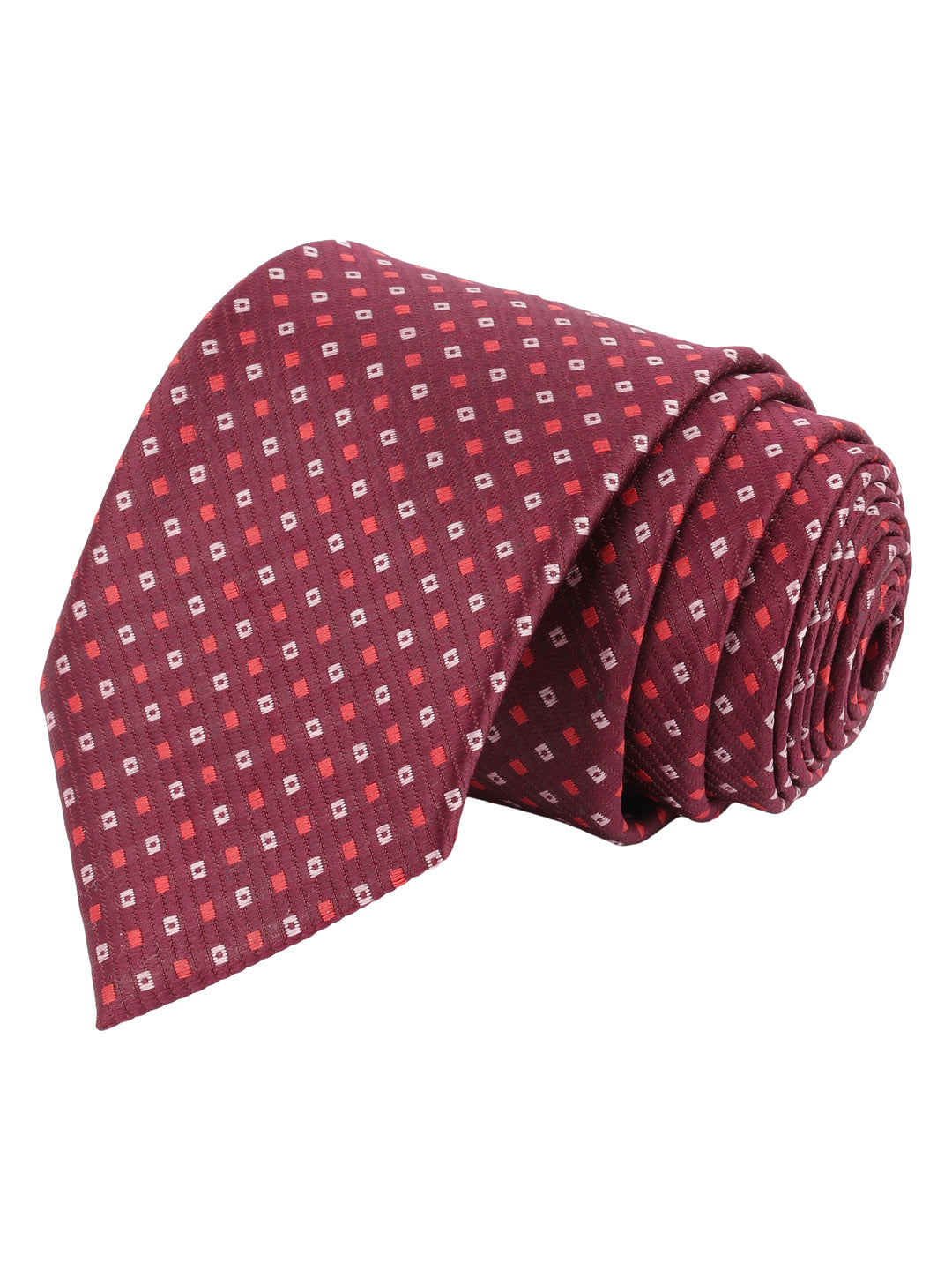 Alvaro Castagnino Maroon Coloured Necktie for Men