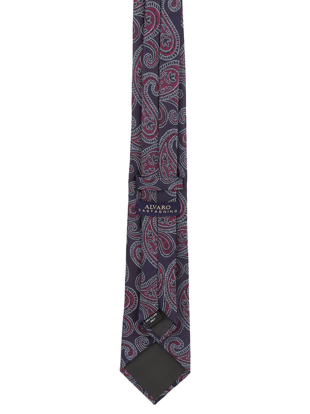 Alvaro Castagnino Maroon Coloured Necktie for Men