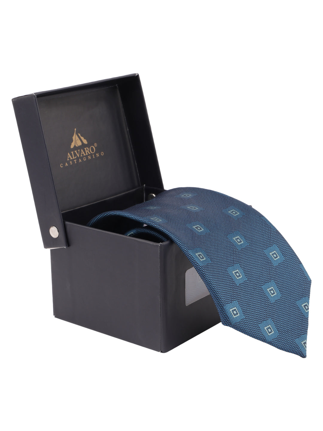 Alvaro Castagnino Blue Coloured Necktie for Men