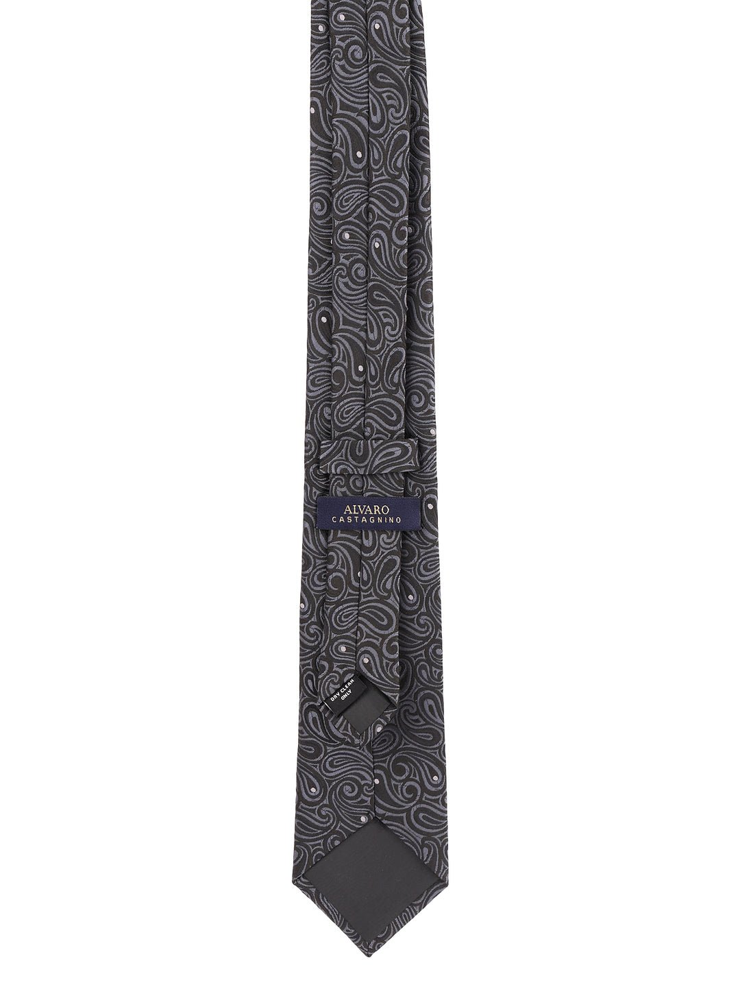 Alvaro Castagnino Grey Coloured Necktie for Men