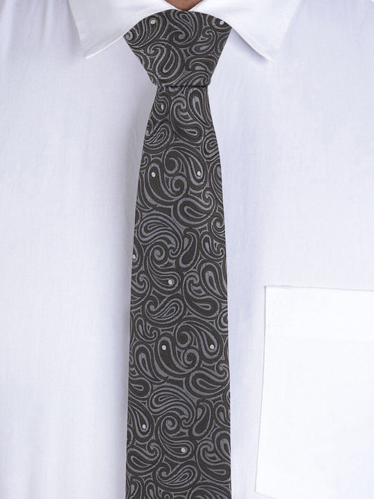 Alvaro Castagnino Grey Coloured Necktie for Men