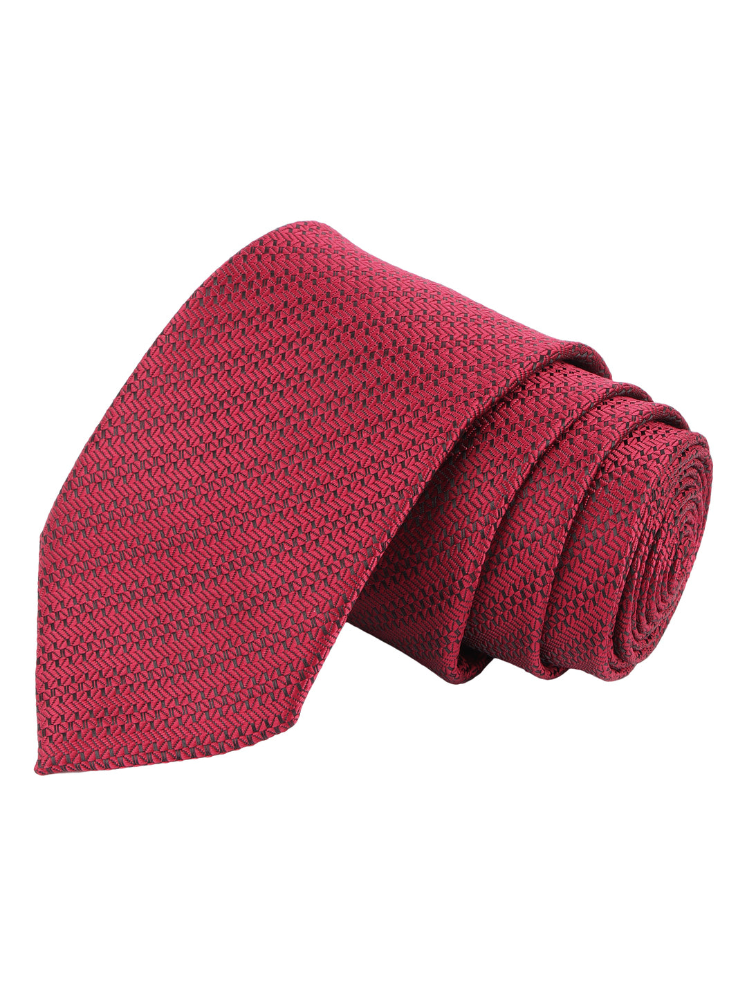 Alvaro Castagnino Maroon Coloured Necktie for Men