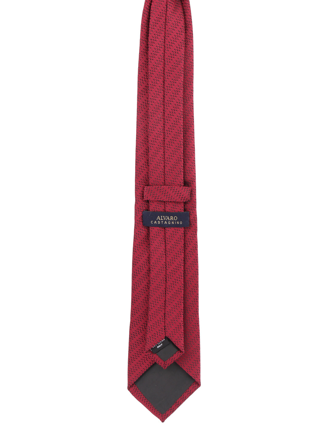 Alvaro Castagnino Maroon Coloured Necktie for Men