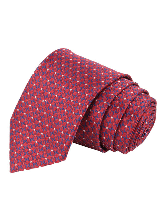 Alvaro Castagnino Maroon Coloured Necktie for Men