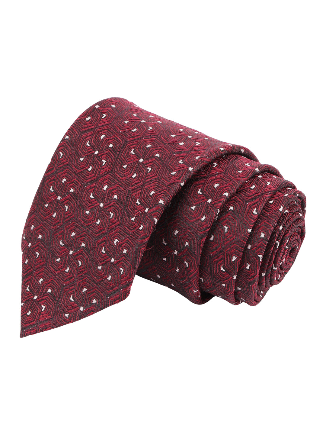 Alvaro Castagnino Maroon Coloured Necktie for Men
