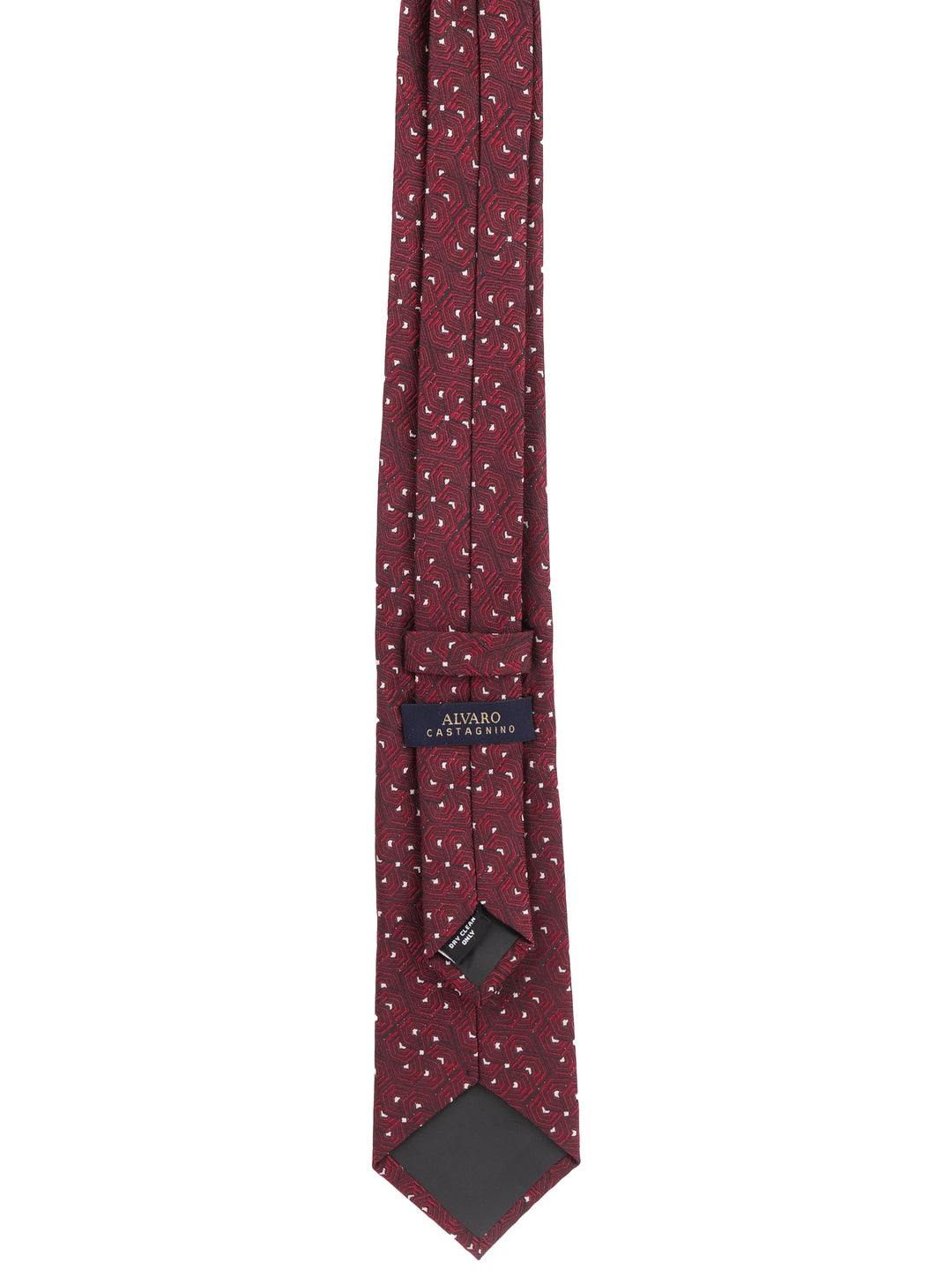 Alvaro Castagnino Maroon Coloured Necktie for Men