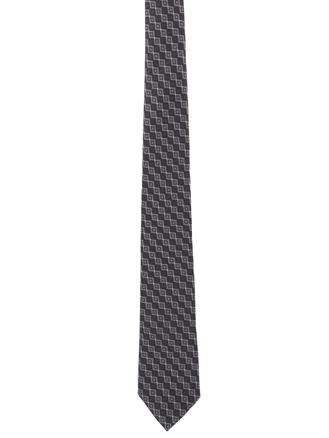 Alvaro Castagnino Black & Grey Coloured Necktie for Men