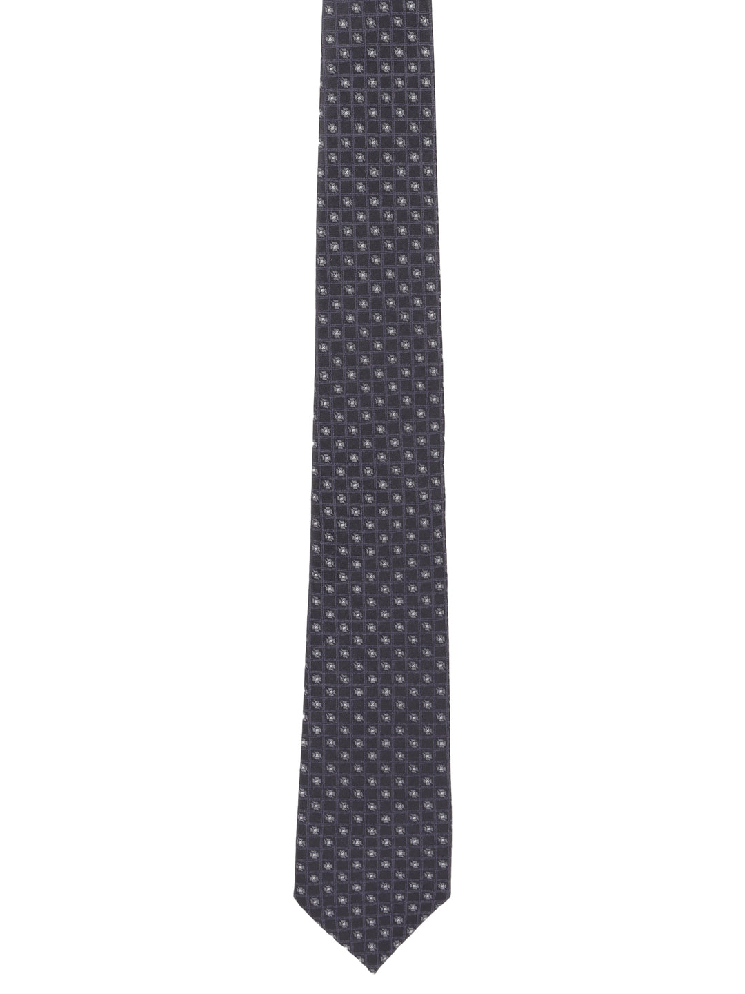Alvaro Castagnino Black & Grey Coloured Necktie for Men