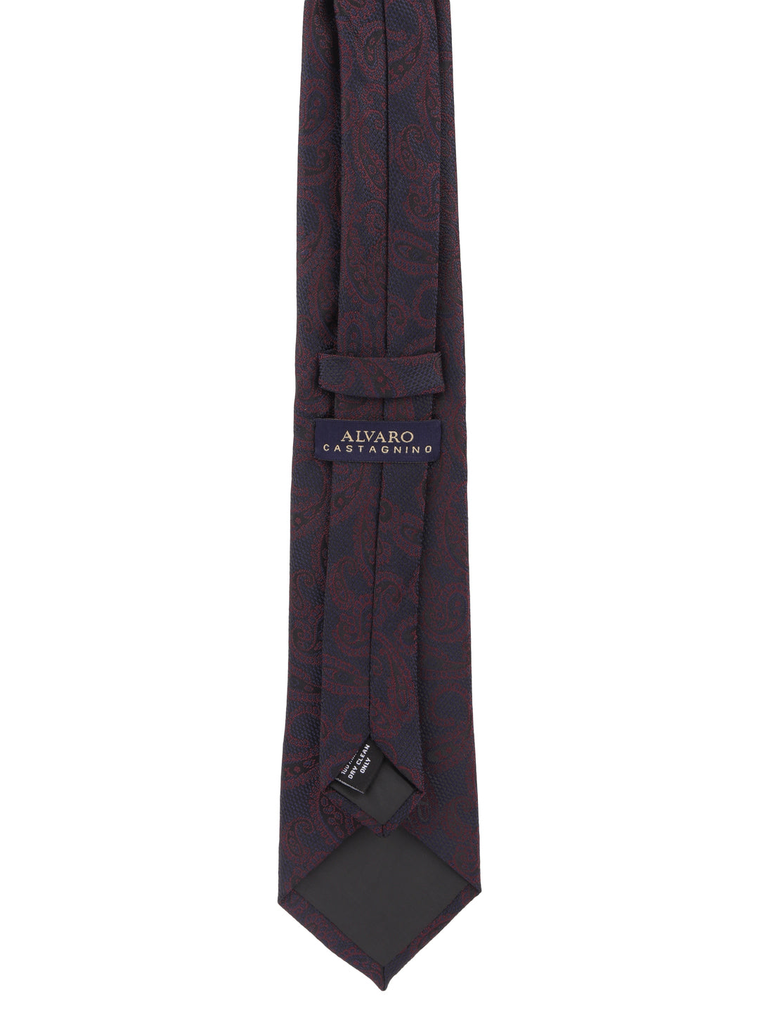 Alvaro Castagnino Maroon Coloured Necktie for Men