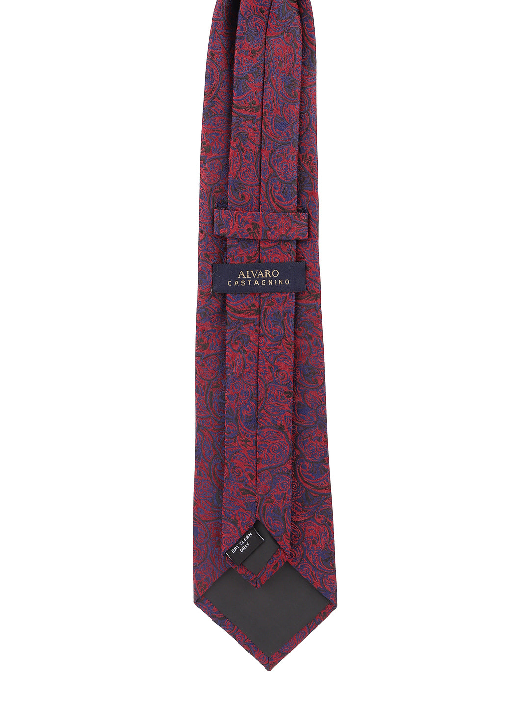 Alvaro Castagnino Maroon Coloured Necktie for Men