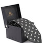 Alvaro Castagnino Black & Grey Coloured Necktie for Men