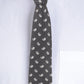 Alvaro Castagnino Black & Grey Coloured Necktie for Men