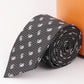 Alvaro Castagnino Black & Grey Coloured Necktie for Men