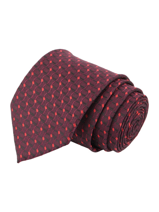 Alvaro Castagnino Maroon Coloured Necktie for Men