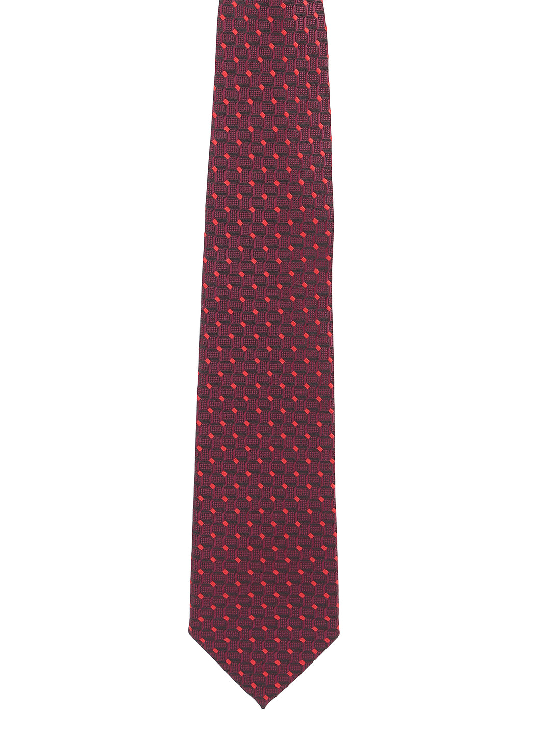 Alvaro Castagnino Maroon Coloured Necktie for Men