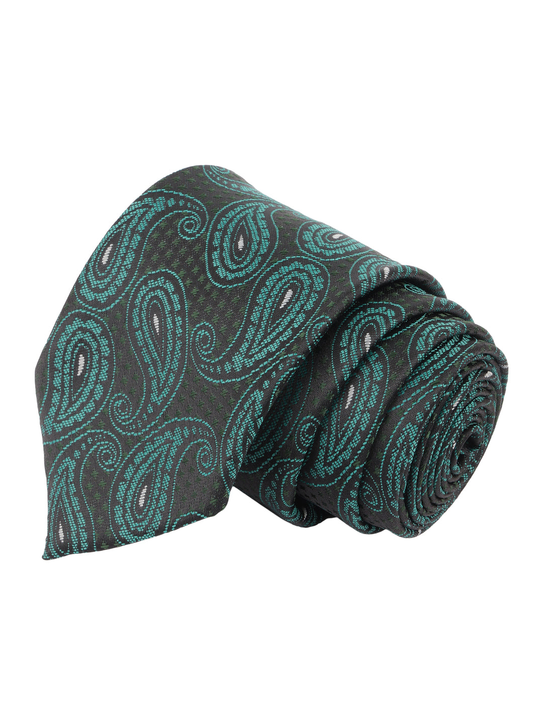 Alvaro Castagnino Black & Green Coloured Necktie for Men