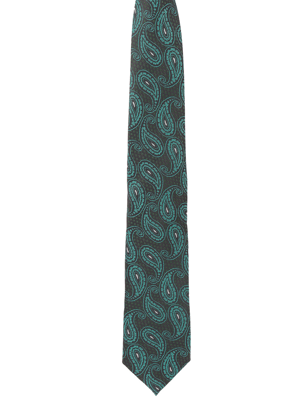 Alvaro Castagnino Black & Green Coloured Necktie for Men
