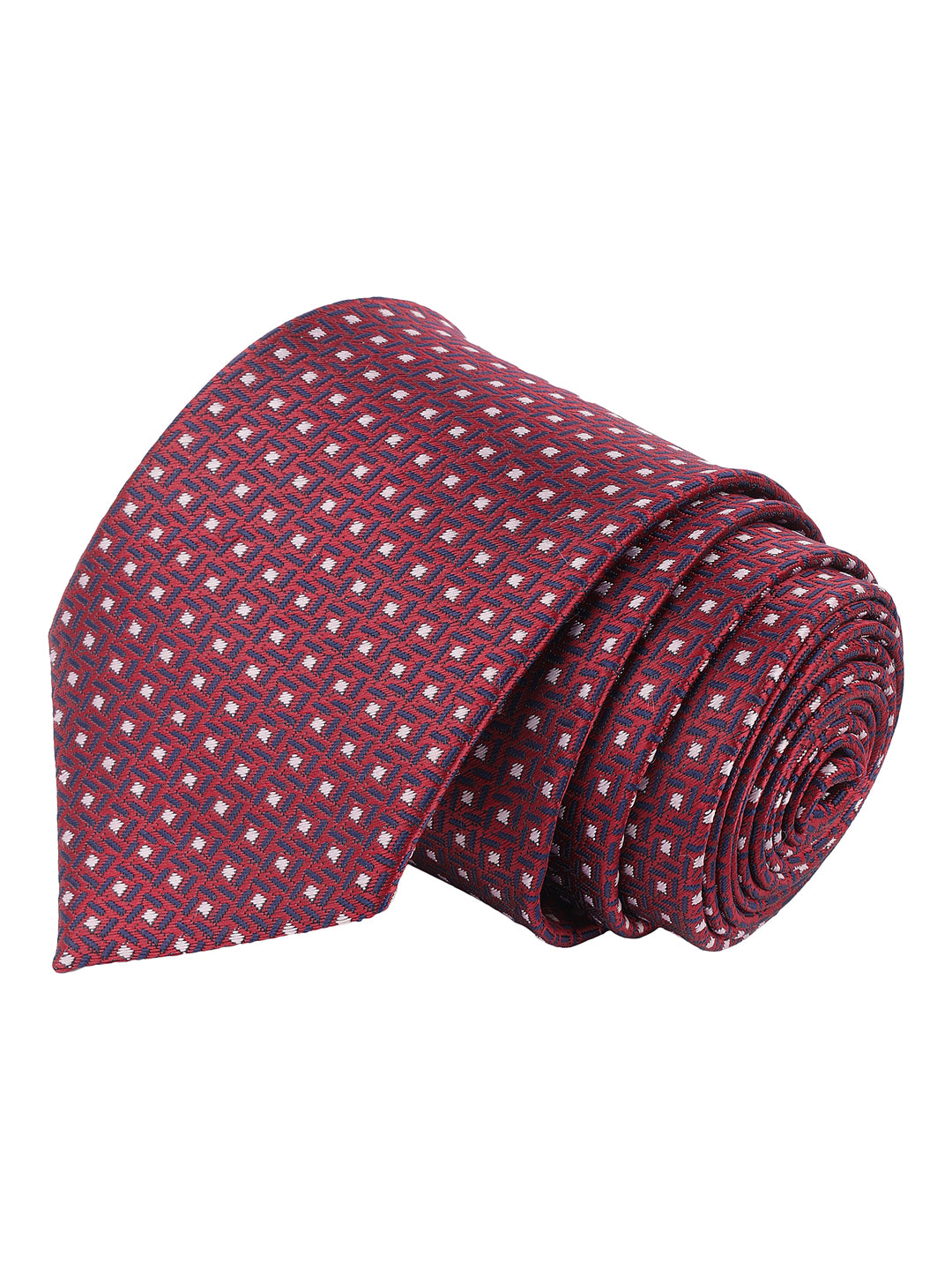 Alvaro Castagnino Maroon Coloured Necktie for Men