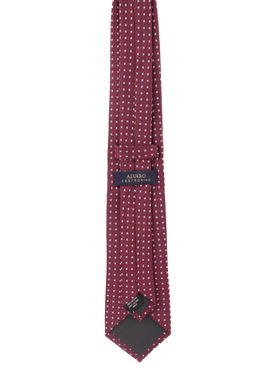 Alvaro Castagnino Maroon Coloured Necktie for Men