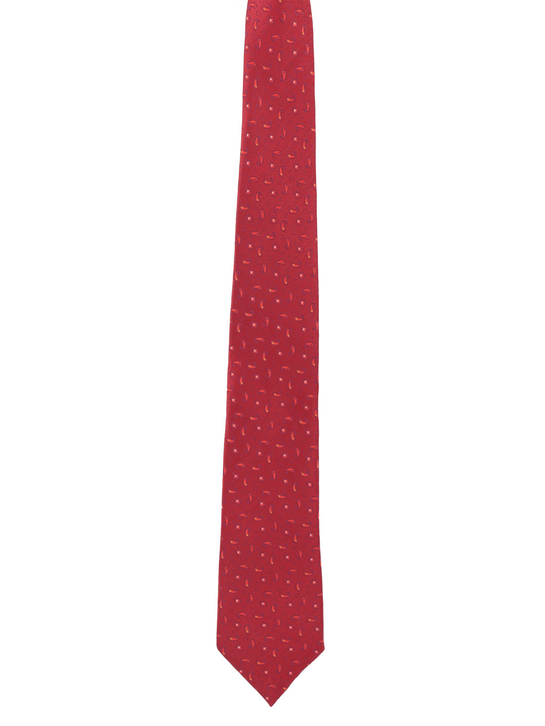Alvaro Castagnino Red Coloured Necktie for Men
