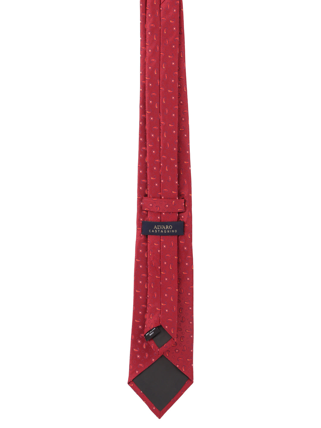 Alvaro Castagnino Red Coloured Necktie for Men