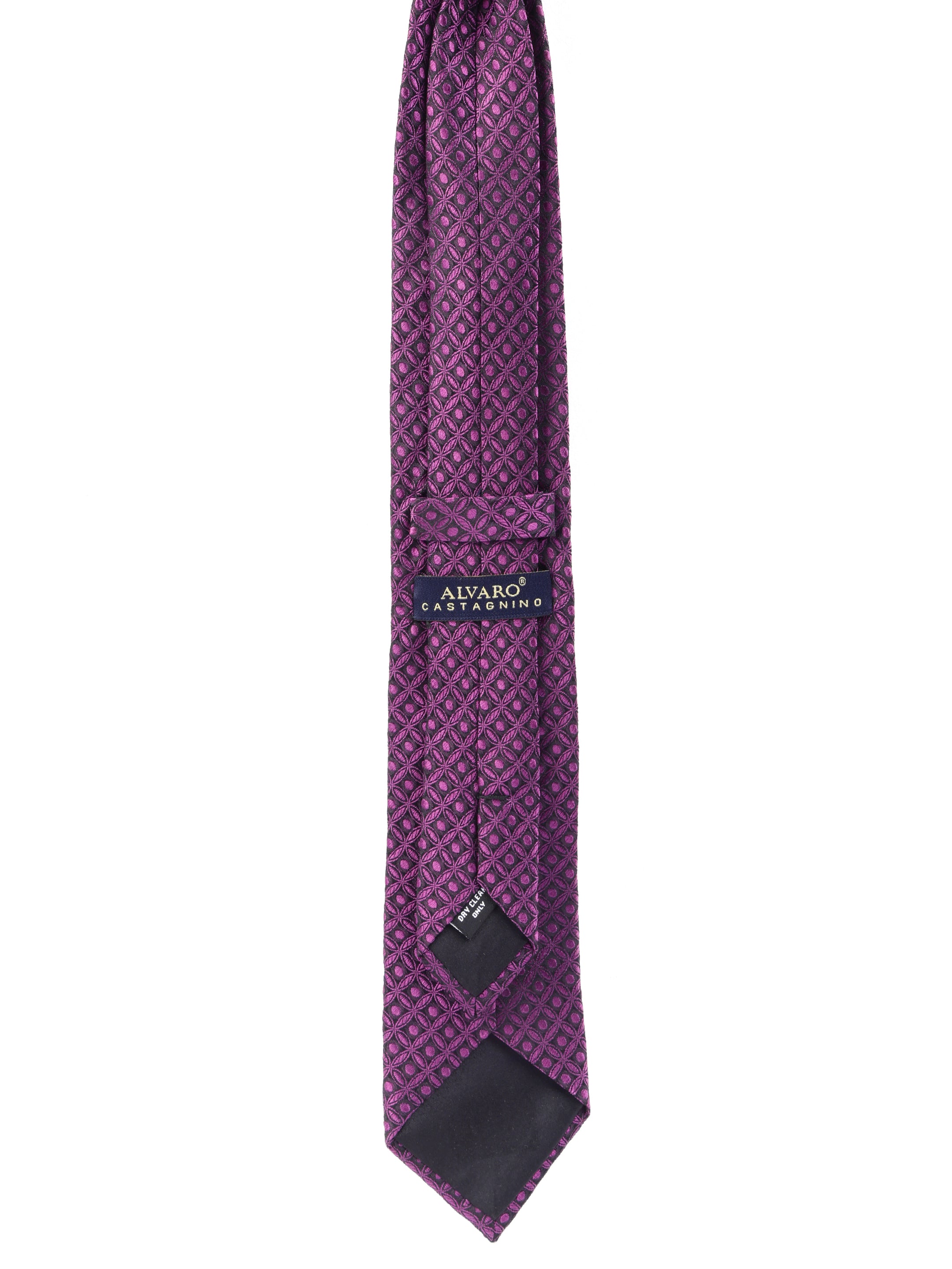 Alvaro Castagnino Men's British style Silk Broad Tie