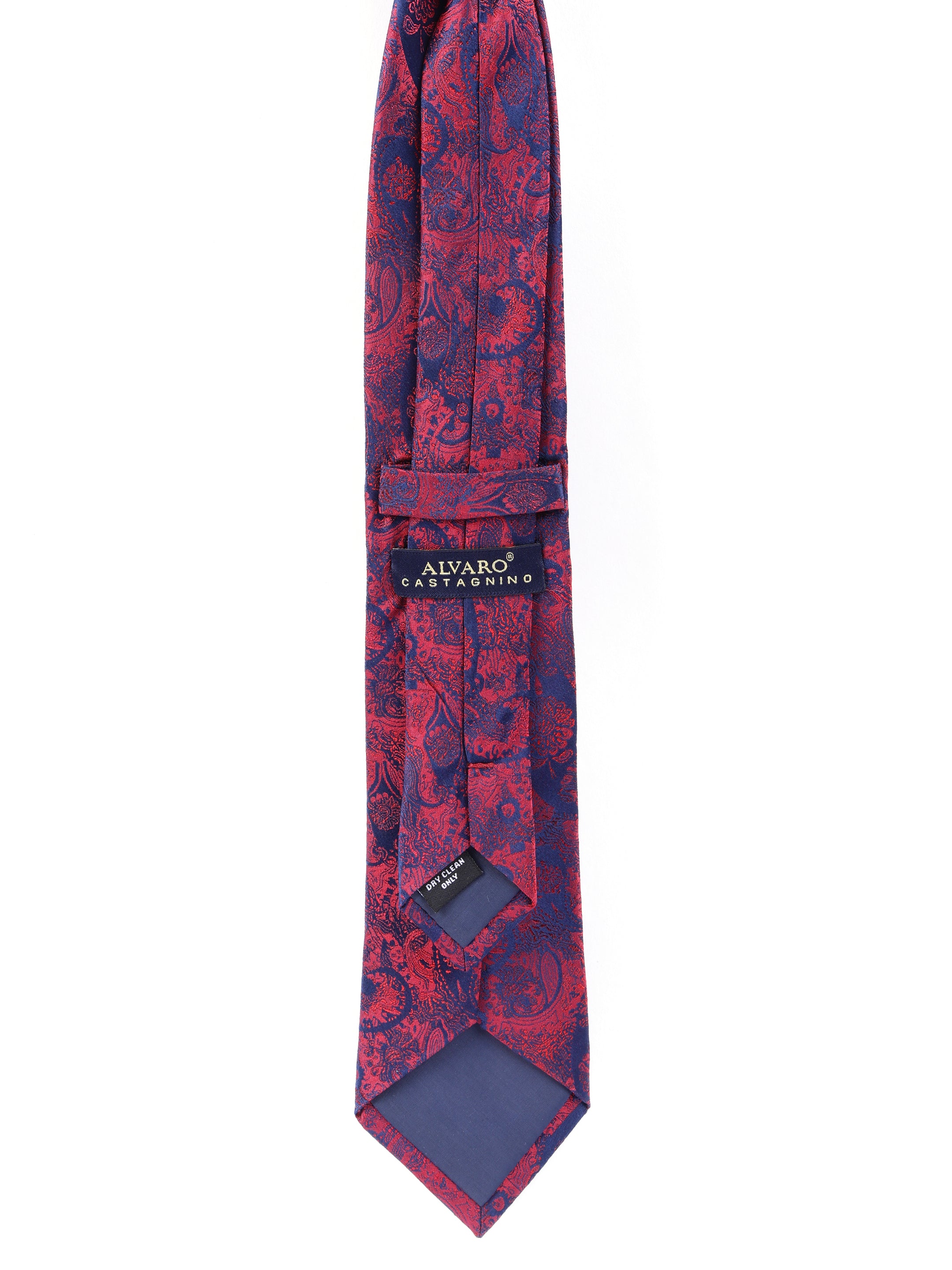 Alvaro Castagnino Men's British style Silk Broad Tie