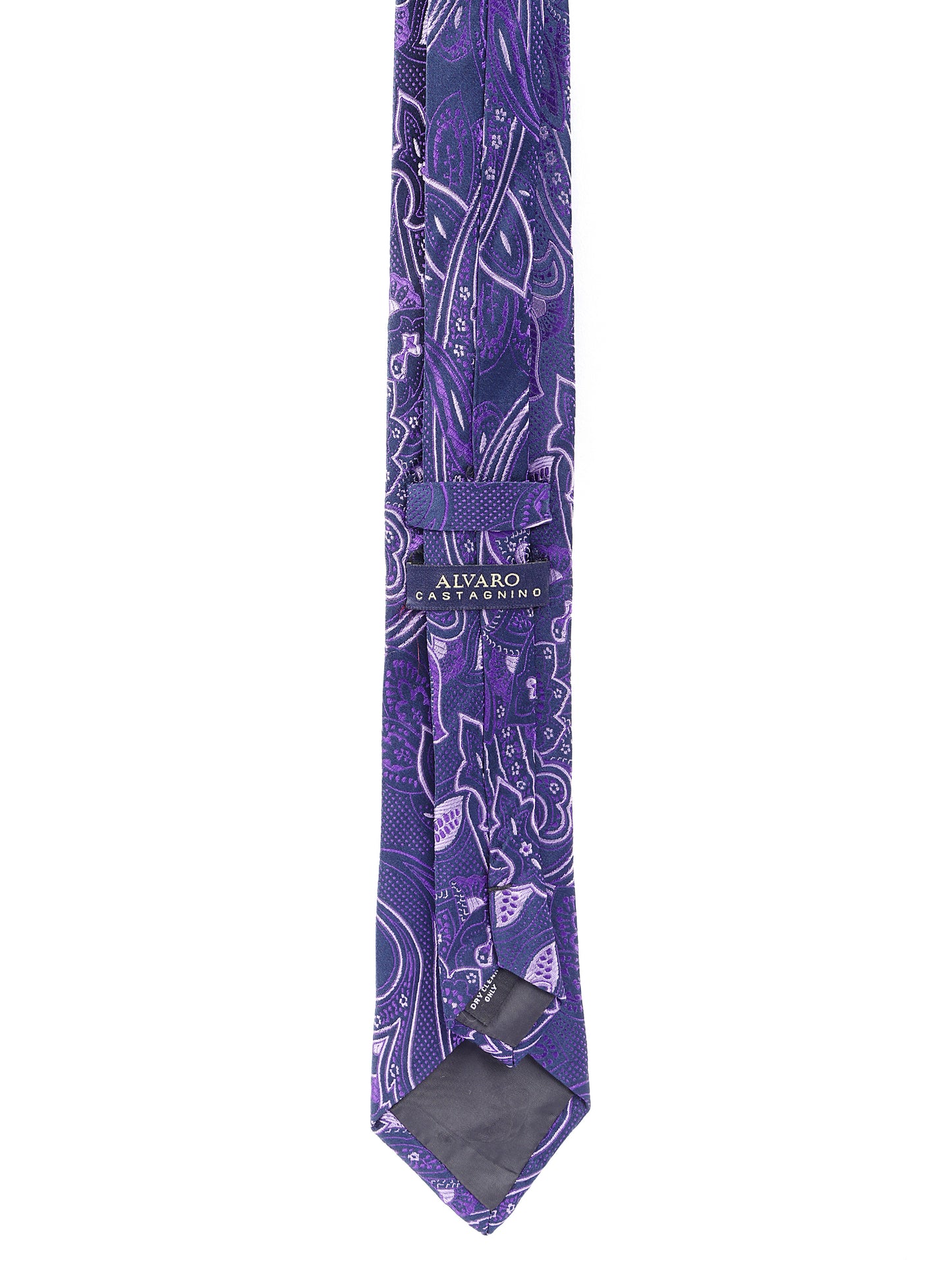 Alvaro Castagnino Men's British style Silk Broad Tie