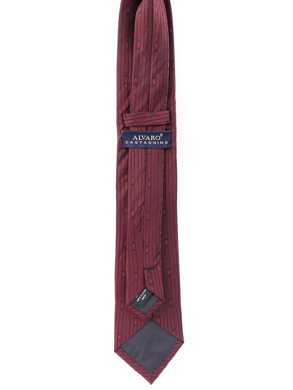 Alvaro Castagnino Men's Printed Silk Broad Tie