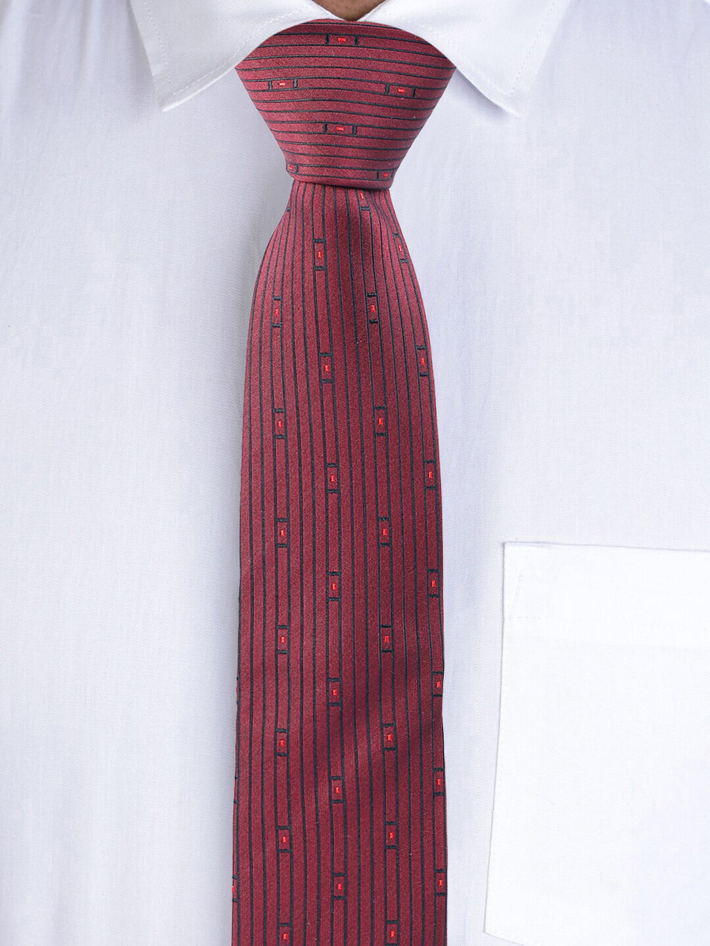 Alvaro Castagnino Men's Printed Silk Broad Tie