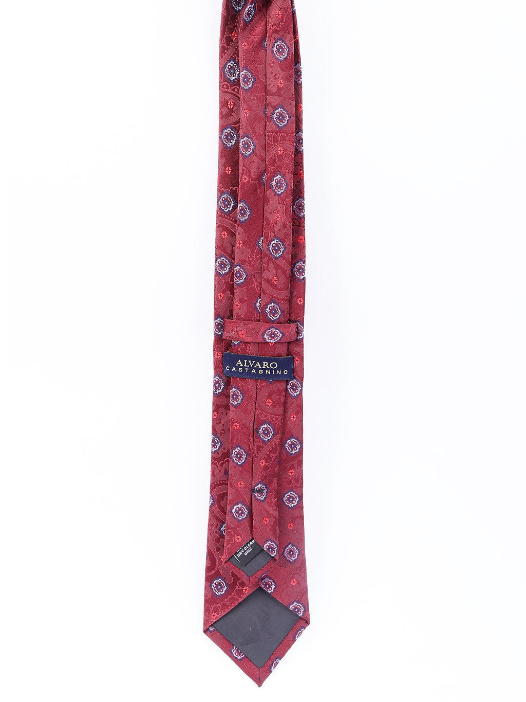 Alvaro Castagnino Men's British style Silk Broad Tie