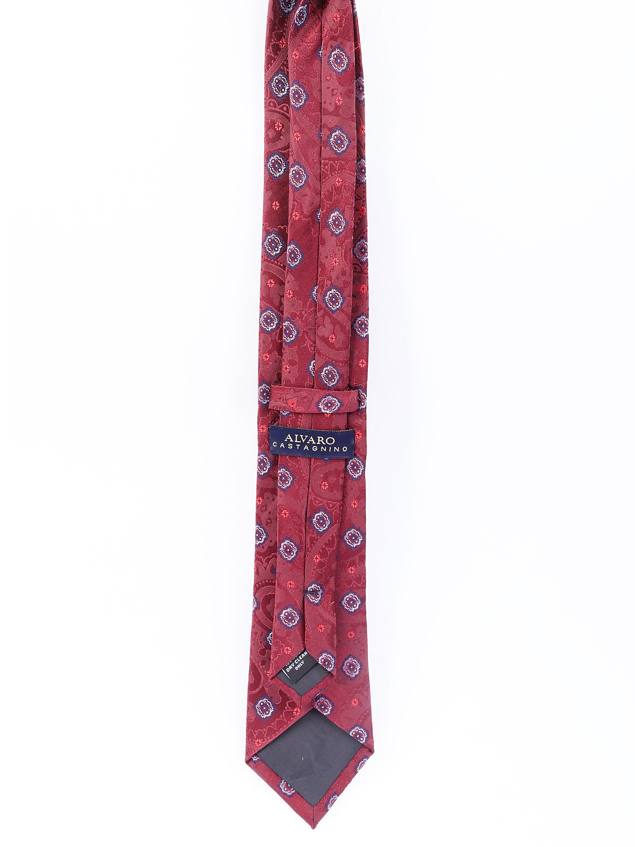 Alvaro Castagnino Men's British style Silk Broad Tie