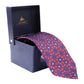 Alvaro Castagnino Men's British style Silk Broad Tie