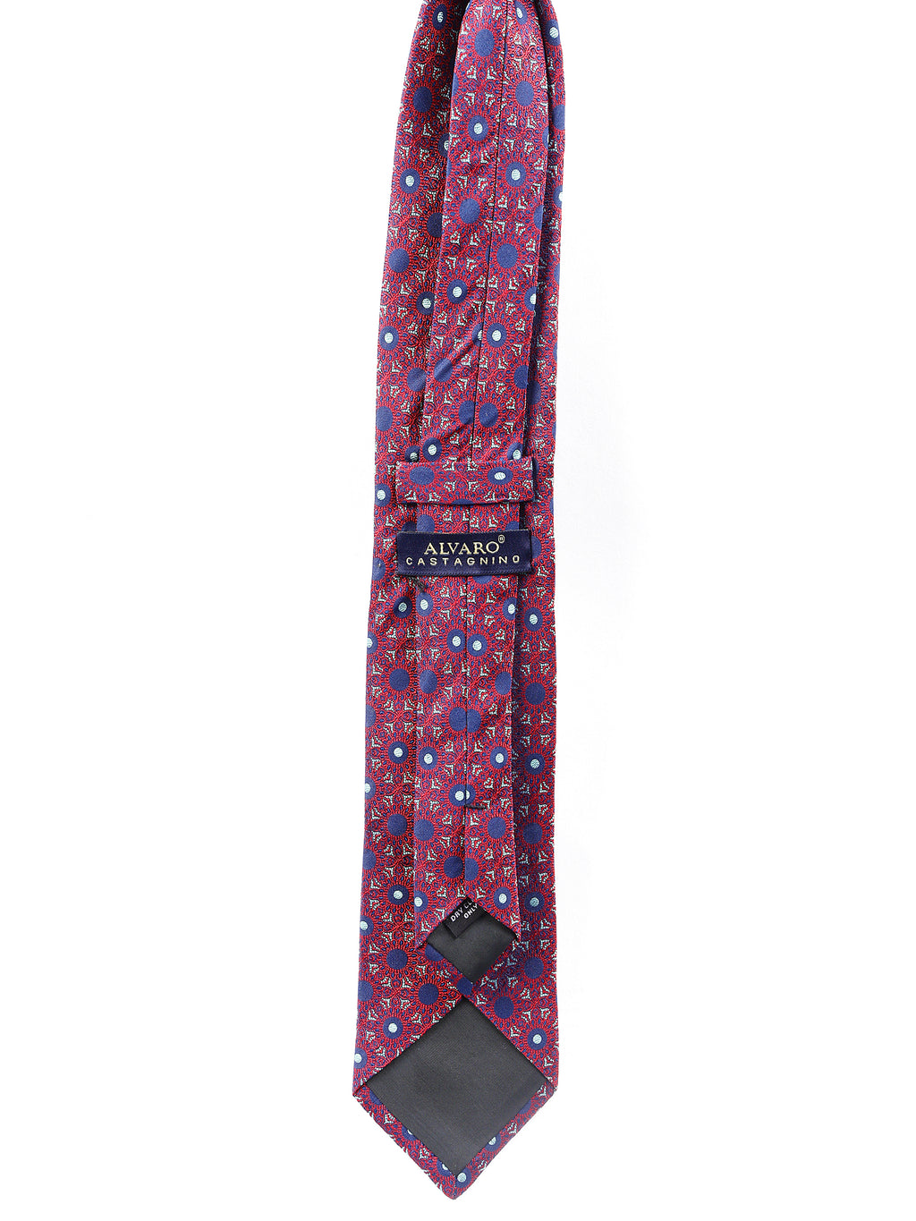 Alvaro Castagnino Men's British style Silk Broad Tie